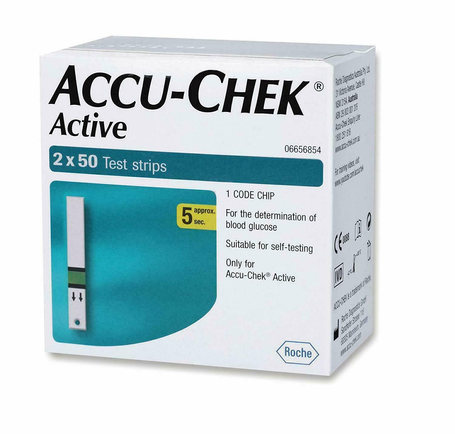 Тест Полоски Accu Chek Active Купить