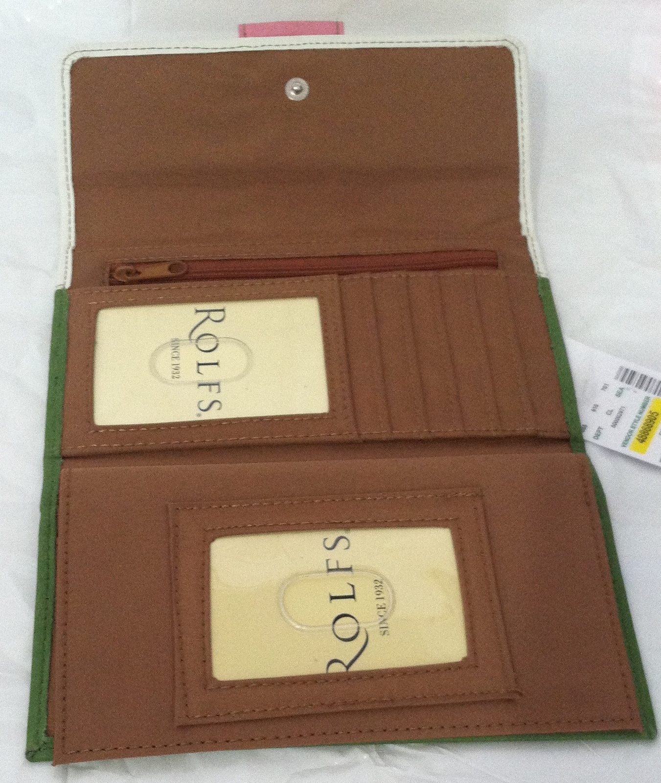 Rolfs Ladies Checkbook Wallets Wallets IUCN Water