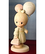 You Are My Main Event Precious Moments 115231 Girl with Balloons Figurin... - $24.99