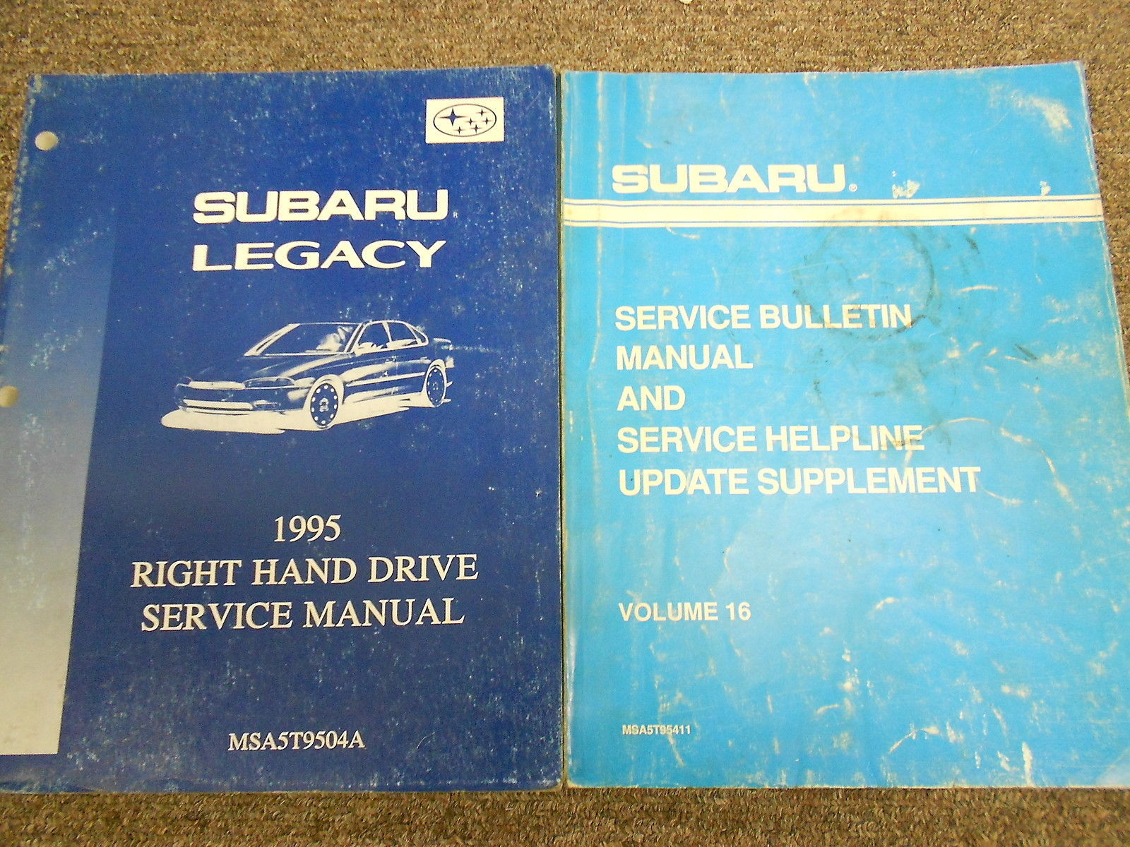 1995 Subaru Legacy Service Repair Shop Manual SET FACTORY OEM BOOKS 95