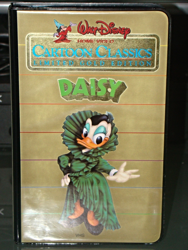 Walt Disney - CARTOON CLASSICS - LIMITED GOLD EDITION - DAISY - VHS Tapes