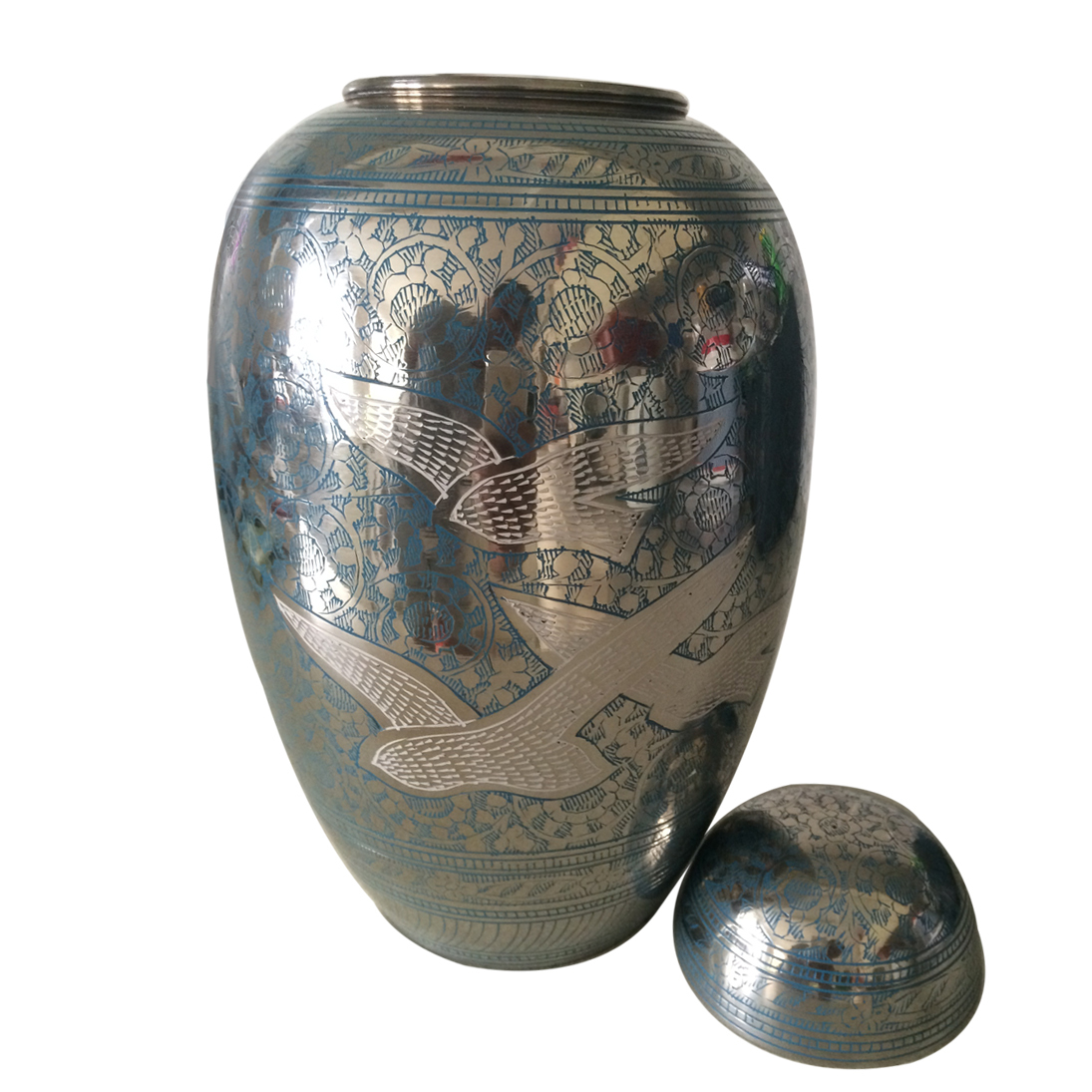 Birds Engraved Adult Memorial Urns Ashes Going Home Birds Cremation