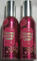 Bath &amp; Body Works Concentrated Room Spray TWISTED PEPPERMINT Lot Set of 2 - $25.48