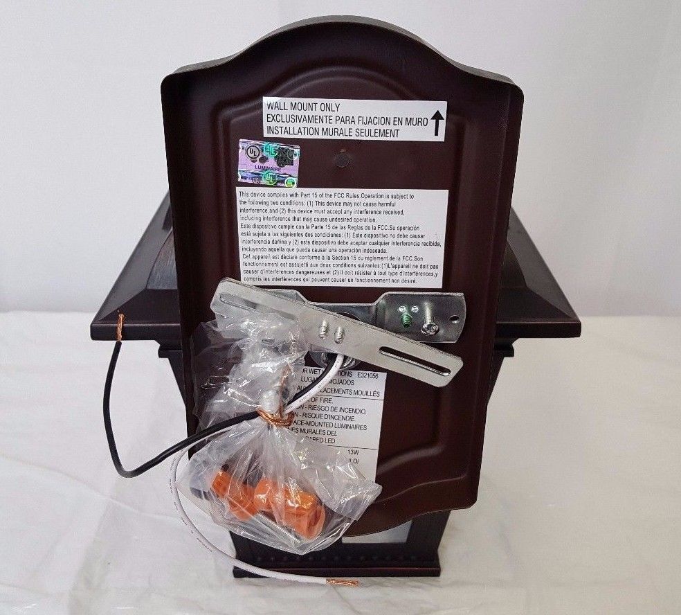 Altair Lighting LED Outdoor Lantern 700Lumens 65W Use 13W, For Parts