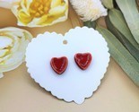 HEART STUD EARRINGS, Novelty Small Best Gifts For Her, Valentines Day Gift