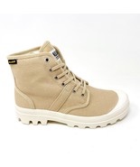 Palladium Pallabrousse Desert Beige Mens Canvas Combat Boots 00069 274 - $69.95