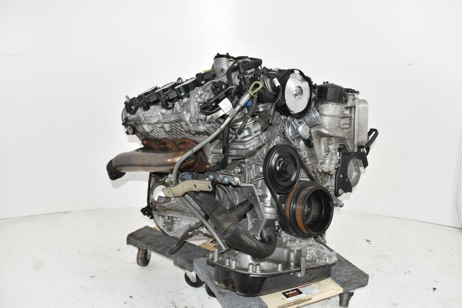 10-13 Mercedes W221 S400 Hybrid 3.5L V6 Complete Engine Motor Assembly ...