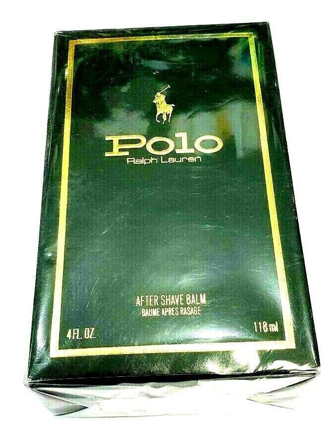 Ralph Lauren Polo After Shave Balm, 4 Ounce, 118 ml, New and Sealed in Box Men