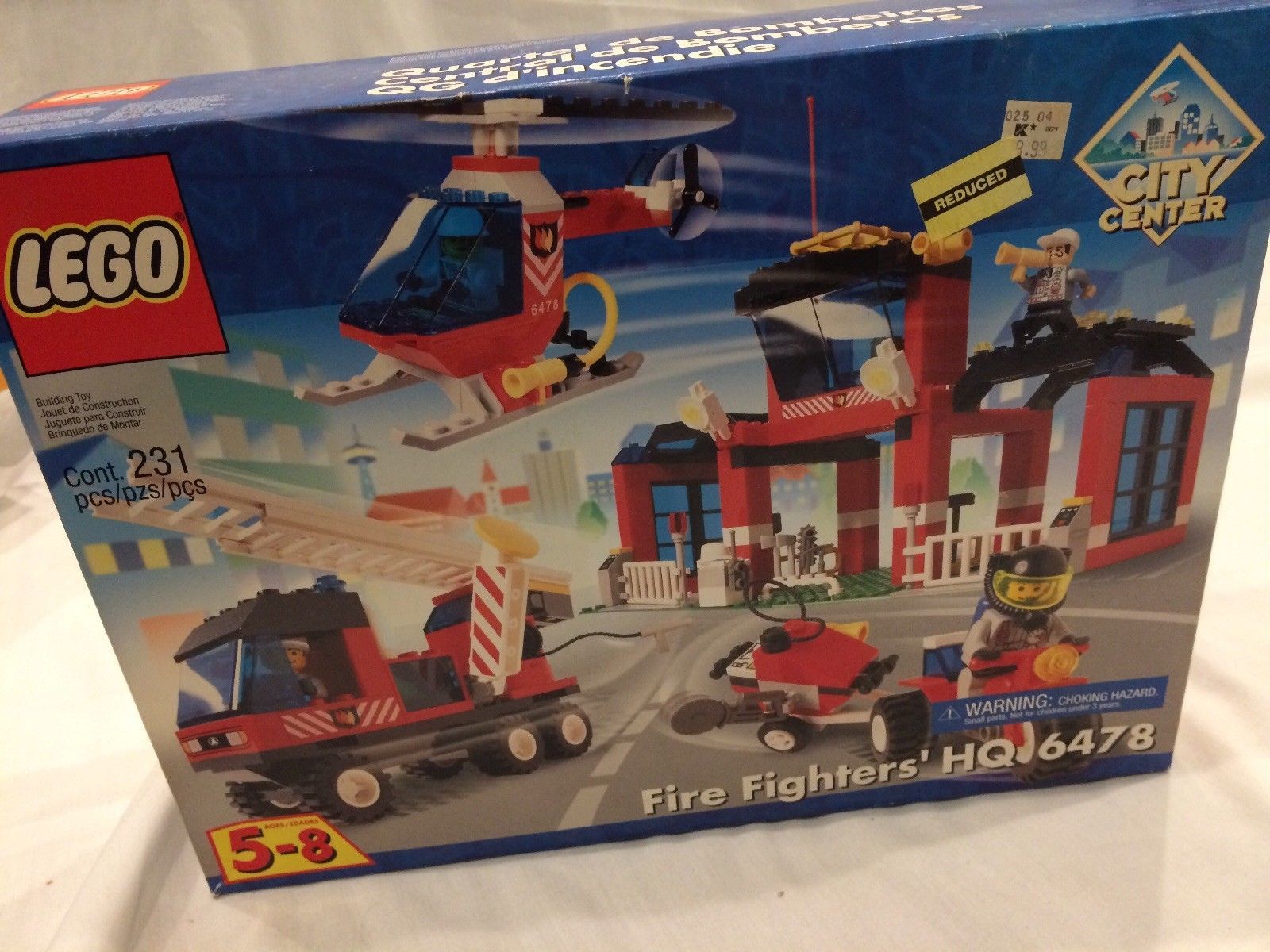 lego fire fighter set