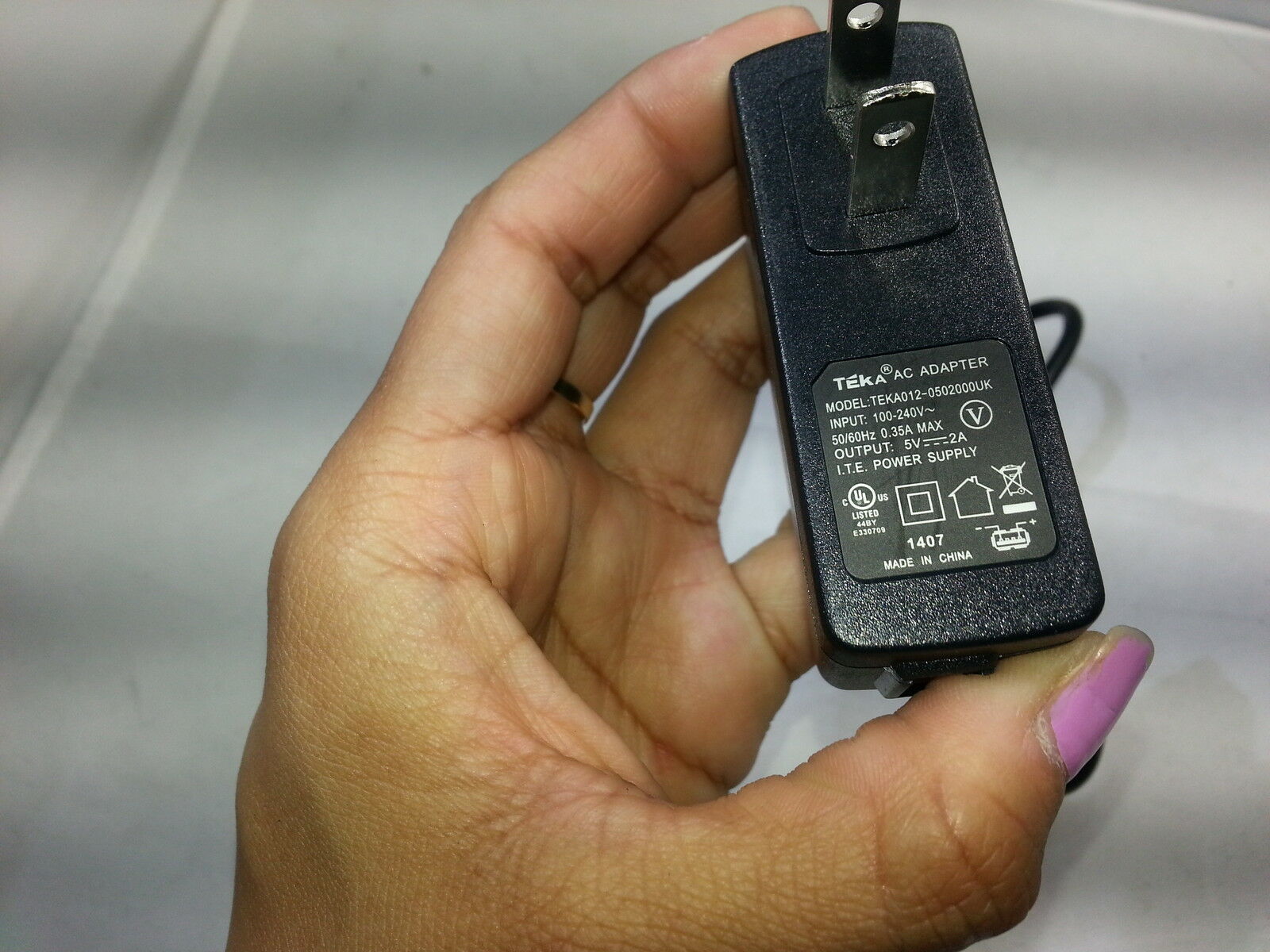 Teka AC power adapter charger for DigiLand 8 10 DL1010Q TEKA012