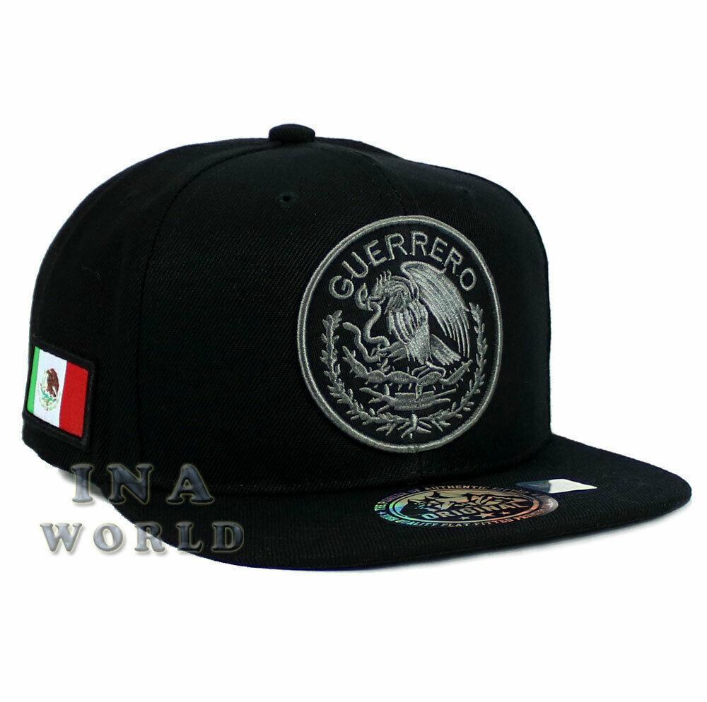 MEXICAN hat MEXICO Federal Logo State Snapback Baseball cap- GUERRERO ...