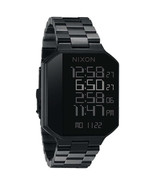 NWT Nixon Men&#39;s A323-001 &quot;Synapse&quot; Black Digital Watch  - $129.95