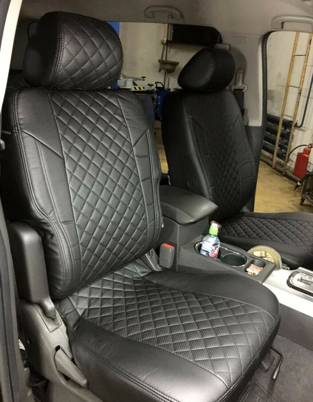 NISSAN PATHFINDER 5 seats SEAT COVERS PERFORATED LEATHERETTE eco