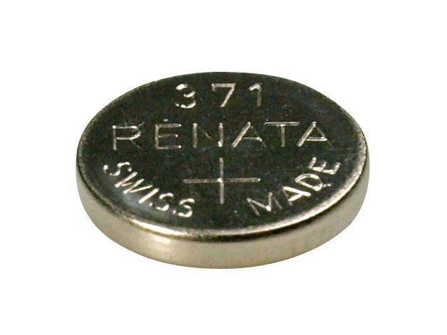 1pc  supplementary 371 Renata Replacement Watch Battery Swiss Silver  