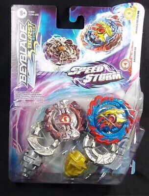 Beyblade Burst Surge Speed Storm 2 pack Gaianon G6 and Mirage Helios H6 ...