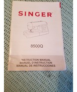 Original Singer  8500Q Instruction Manual English/Francais/ Espanol. 3/14 - $9.89
