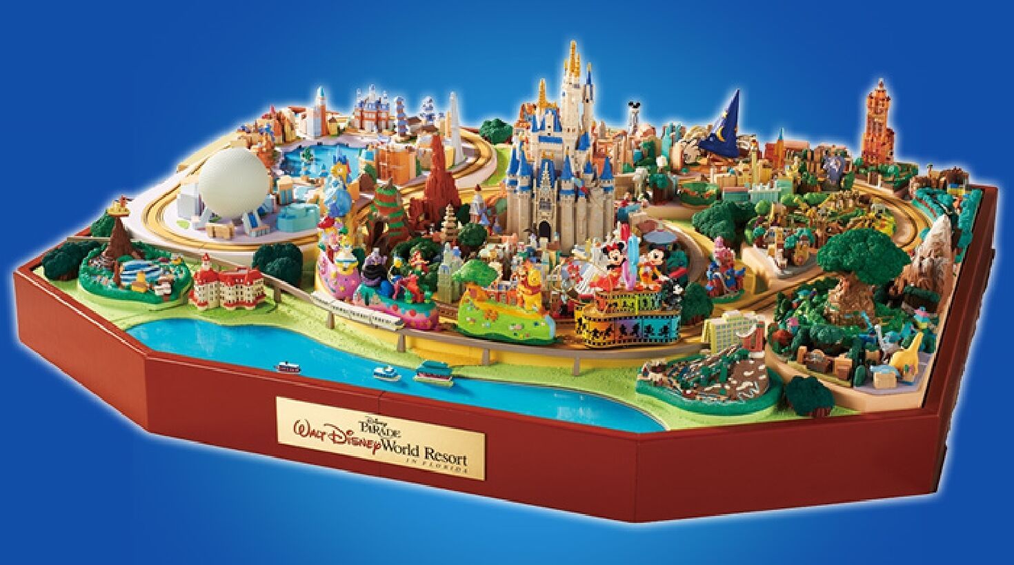 disneyland diorama kit