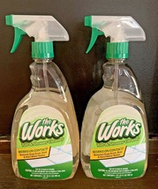 (2) The Works 32 oz Each Tub and Shower Spray Cleaner Soap Scum Hard Water - $39.95
