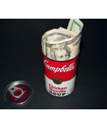 Secret Money Cheap-O SAFE Campbell&#39;s Chicken Noodle Soup Can Subterfuge ... - $9.99