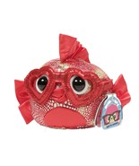 Aurora World Cinnamon Hearts Plush Red Fish NEW with Tags 6 Inches - $7.33