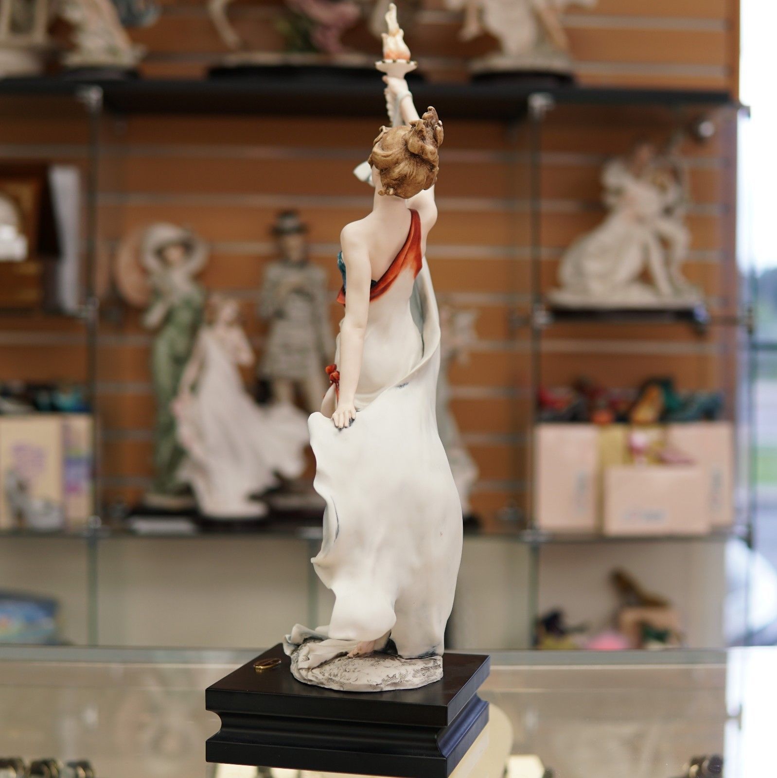 Rare G.Armani Giuseppe Armani Statue of Lady Liberty Figurine 436 of