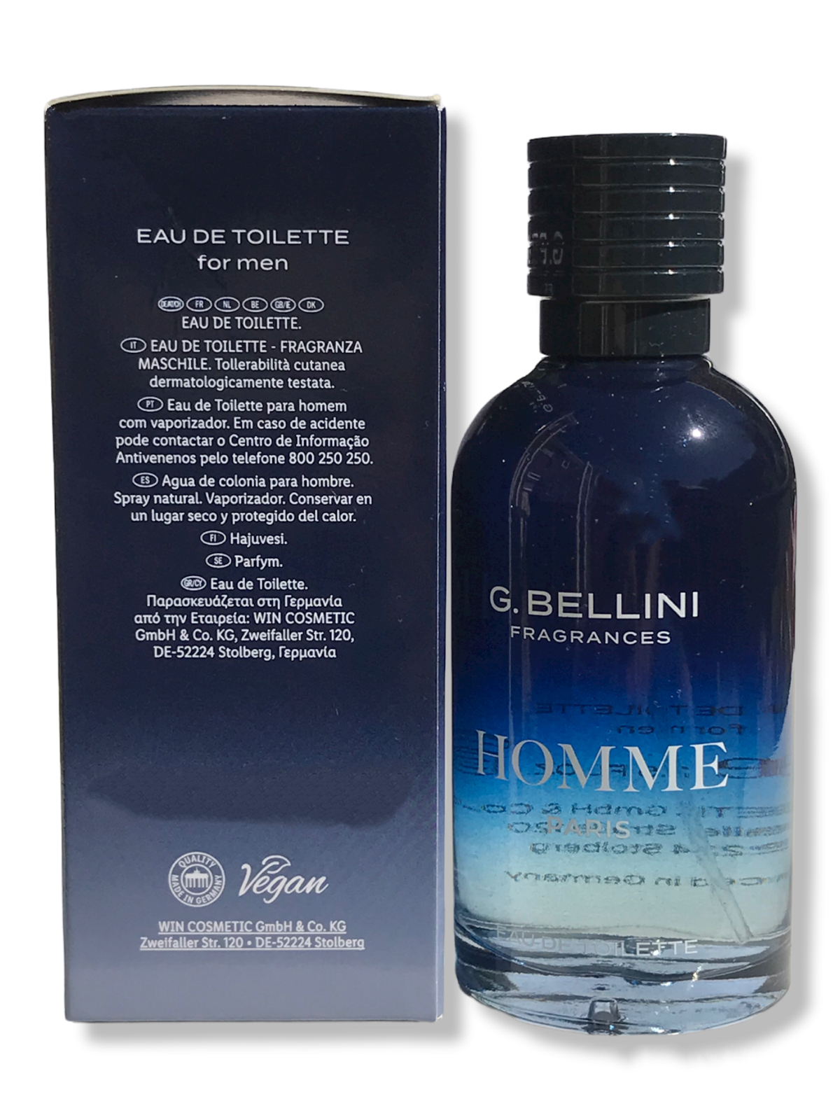 G Bellini Homme For Men Eau de Toilette Perfume Spray 75 ML Lidl Fragrances