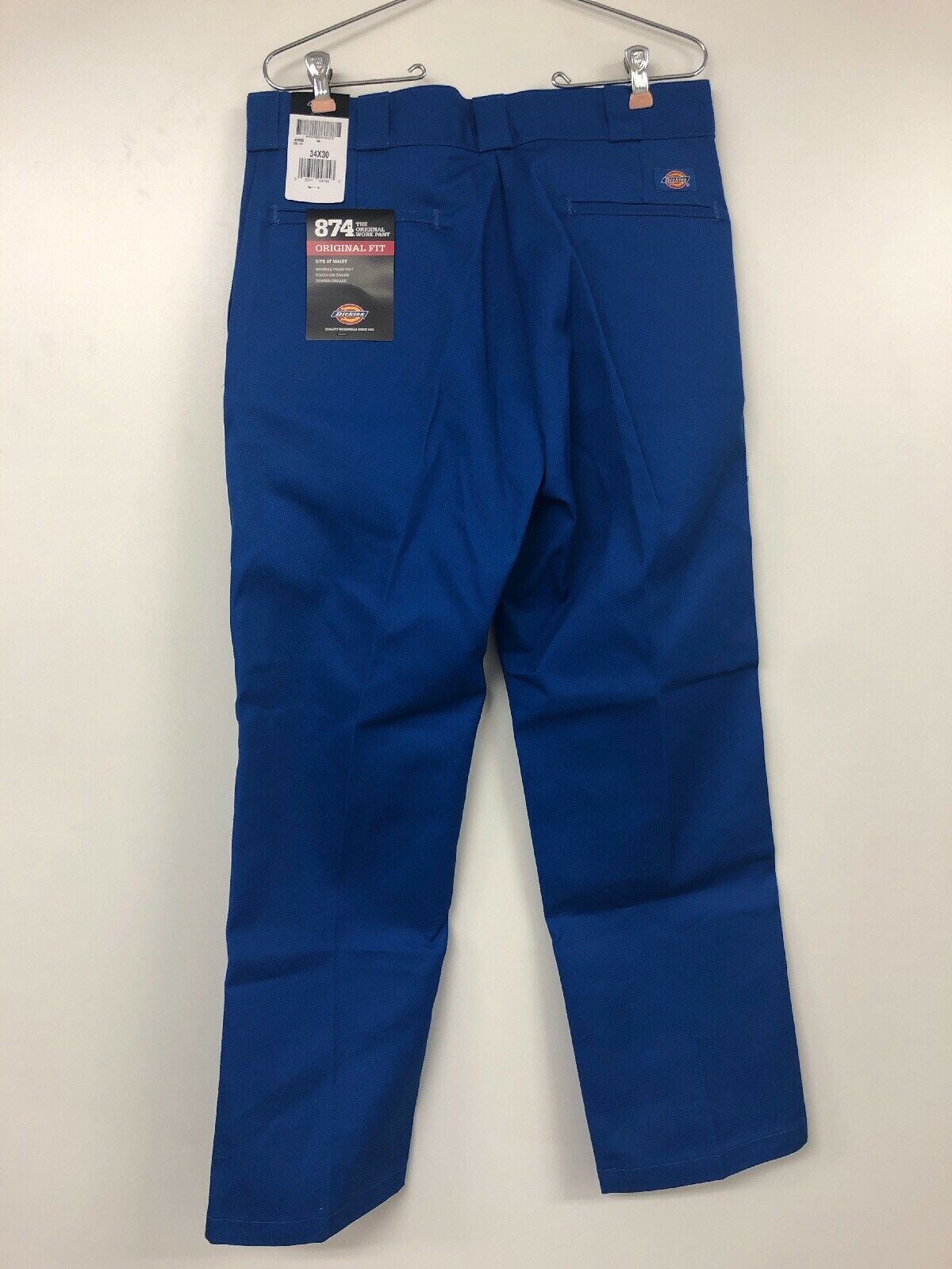 Dickies 874 Original Work Pants, Royal Blue, 34X30 - Pants