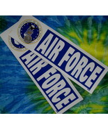 lot of 2 decals 3X10 US Air Force USAF Iraq Afghanistan Support our Troo... - $9.90