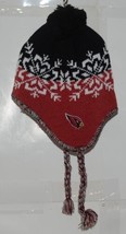 Reebok Team Apparel NFL Licensed Arizona Cardinals Womens Tassel Beanie image 1
