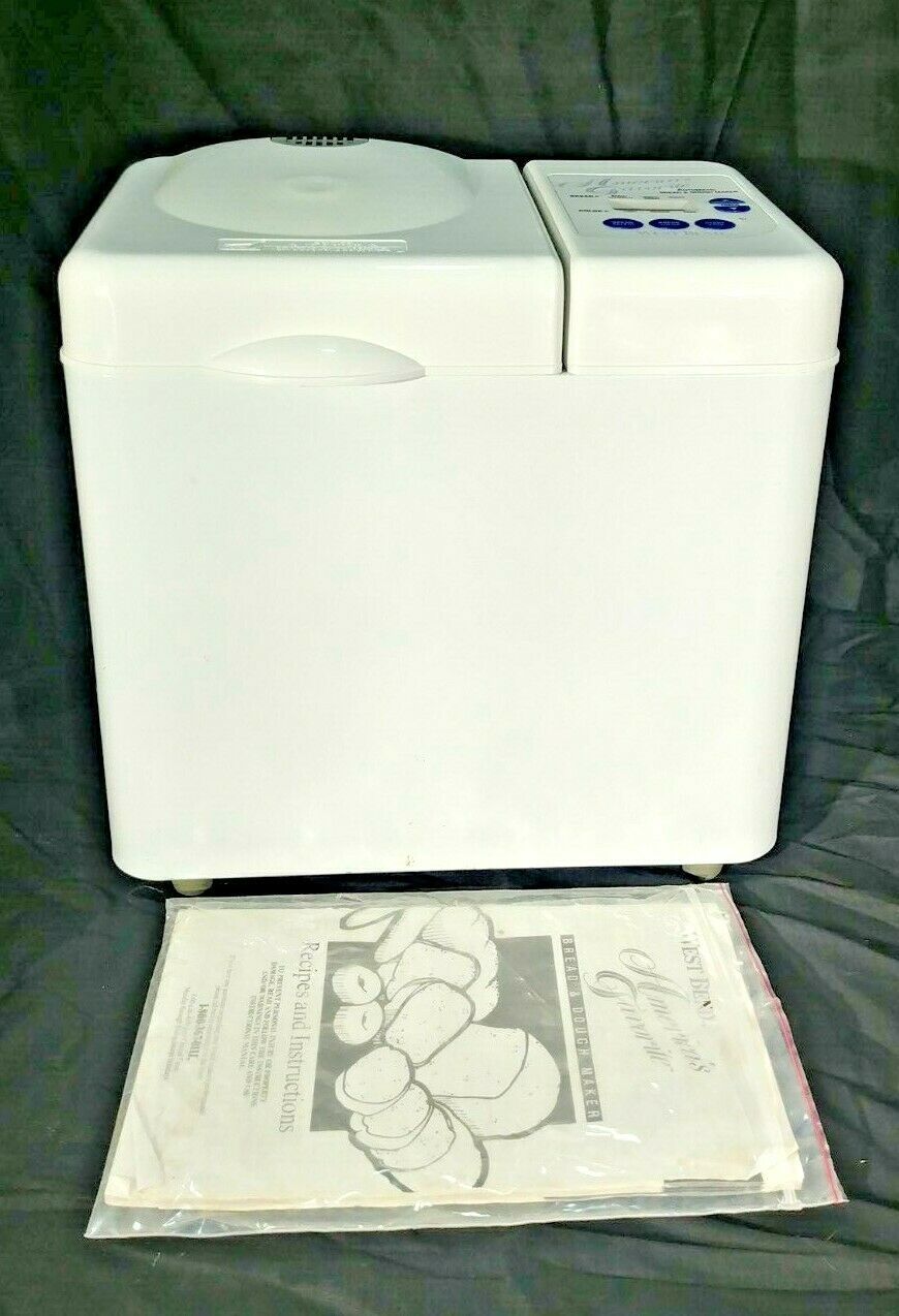 West Bend Automatic Bread Machine & Dough Maker With Manual Works Great