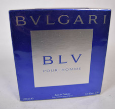 Bvlgari BLV For Men Cologne Eau De Toilette Spray 3.4 Oz 100 ml NIB - $79.20