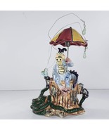 Blue Sky Clayworks Dragon Umbrella Hose T Lite Holder Figurine Heather Goldminc - $84.14