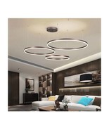 Modern Multi Rings Pendant Chandelier, Simple Living Room Overhead Lighting - $349.99+