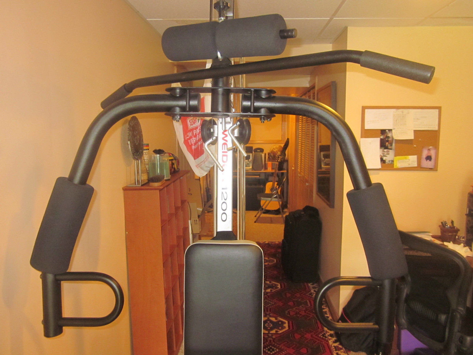 Weider 1200 Weight System Robust Home Gym Sports Workout Station