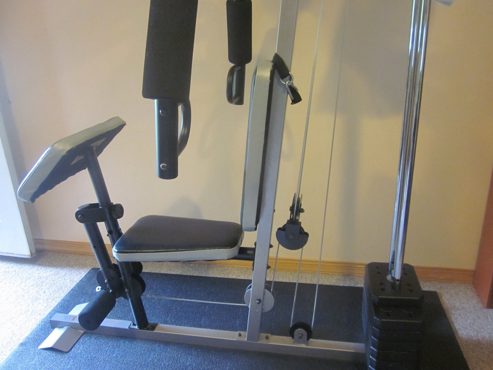 Weider 1200 Weight System Robust Home Gym Sports Workout Station