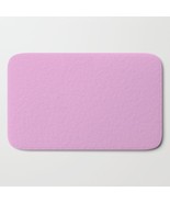 Dark Pastel Pink Purple Solid Color Microfiber Memory Foam Bath Mat - $28.99+