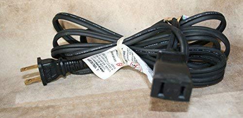West Coast Resale NEW 2 Prong/Socket Aftermarket TEAC Reel to Reel POWER CORD