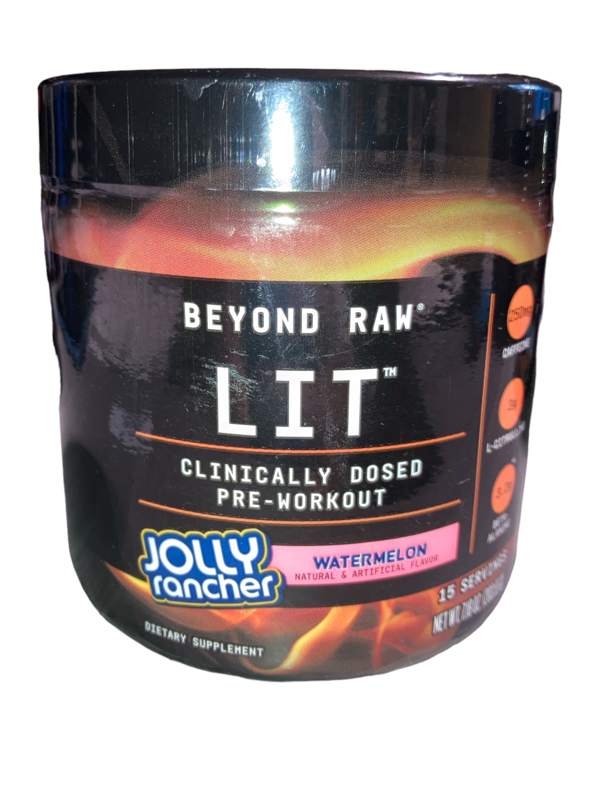 Beyond Raw Lit Jolly Rancher Watermelon or Blue Raspberry PreWorkout 7