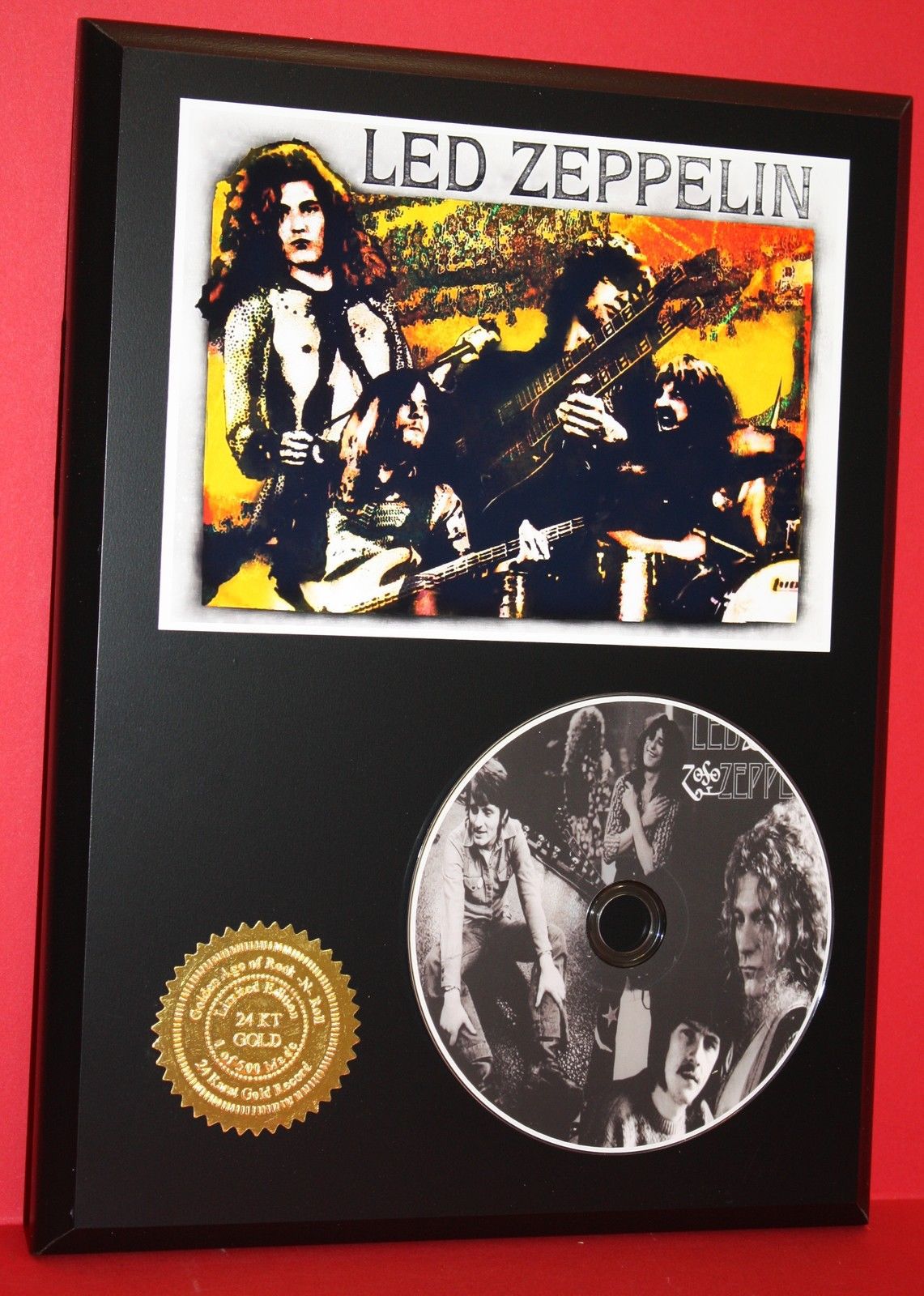 LED ZEPPELIN LIMITED EDITION PICTURE CD DISC COLLECTIBLE RARE MUSIC ...