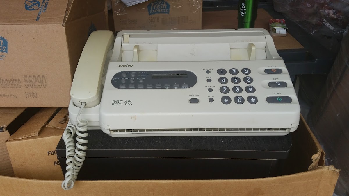 Coupons for fax machines