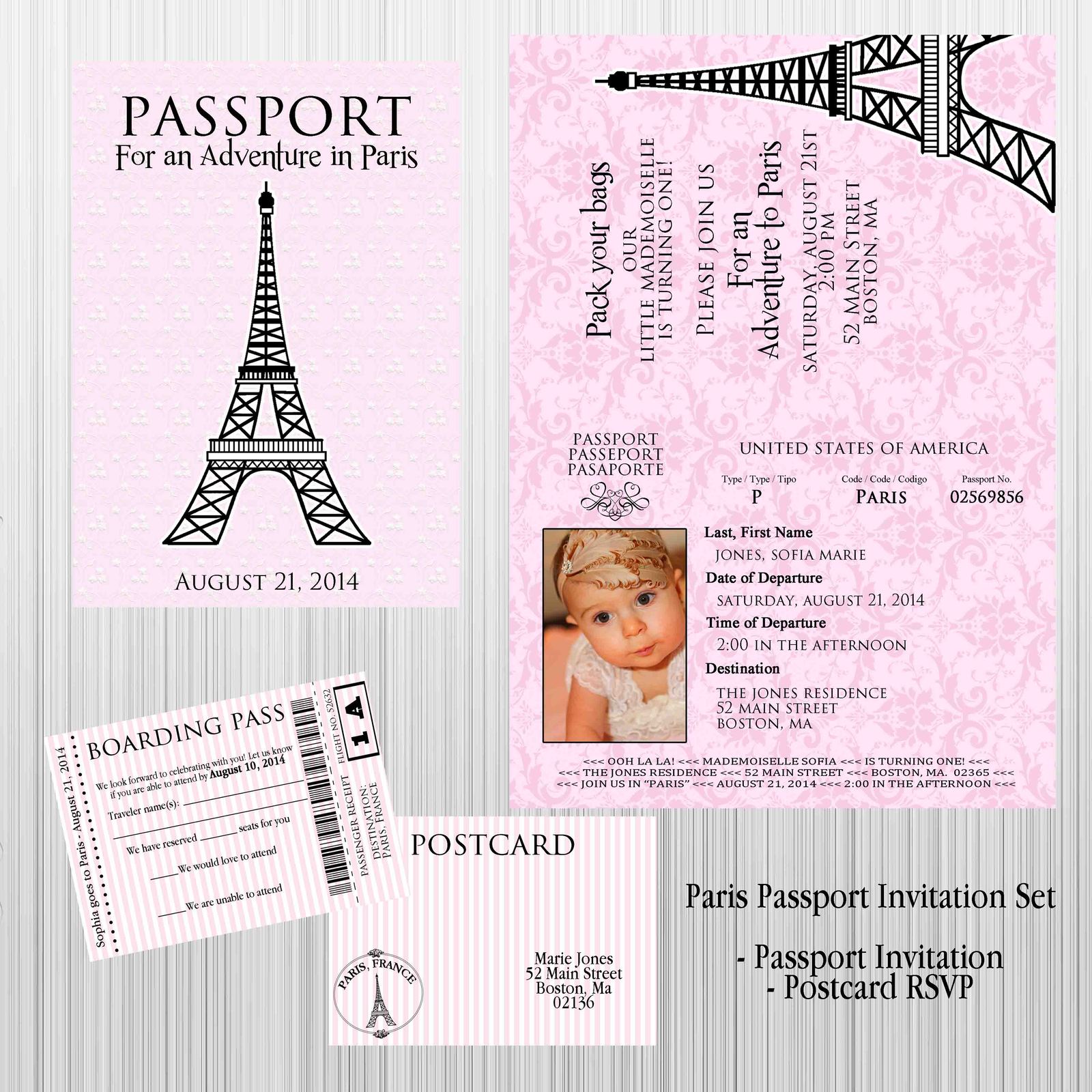 paris-passport-birthday-baby-shower-custom-and-50-similar-items