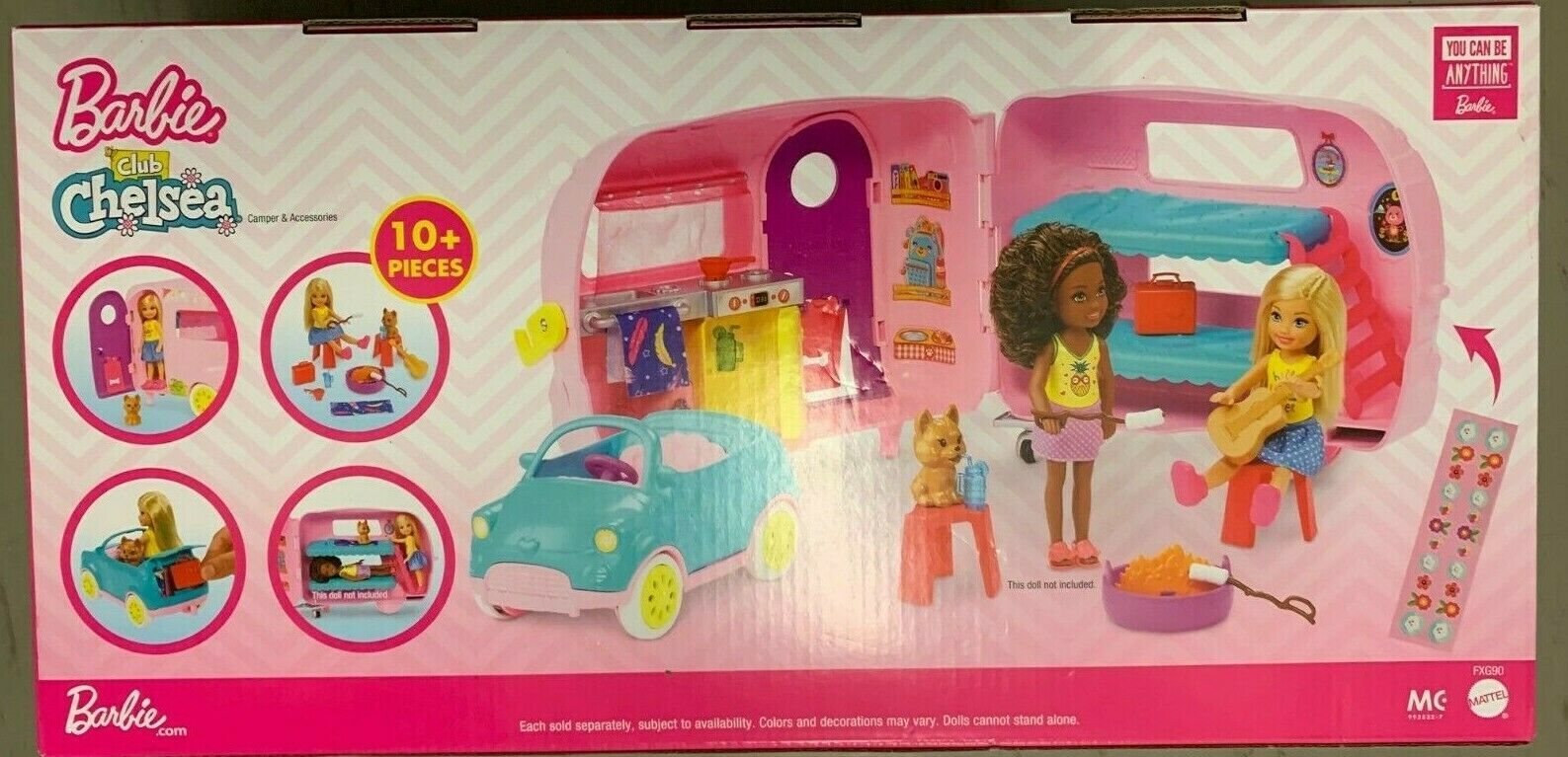 barbie club chelsea camper