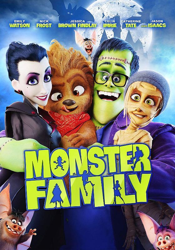Monster family dvd