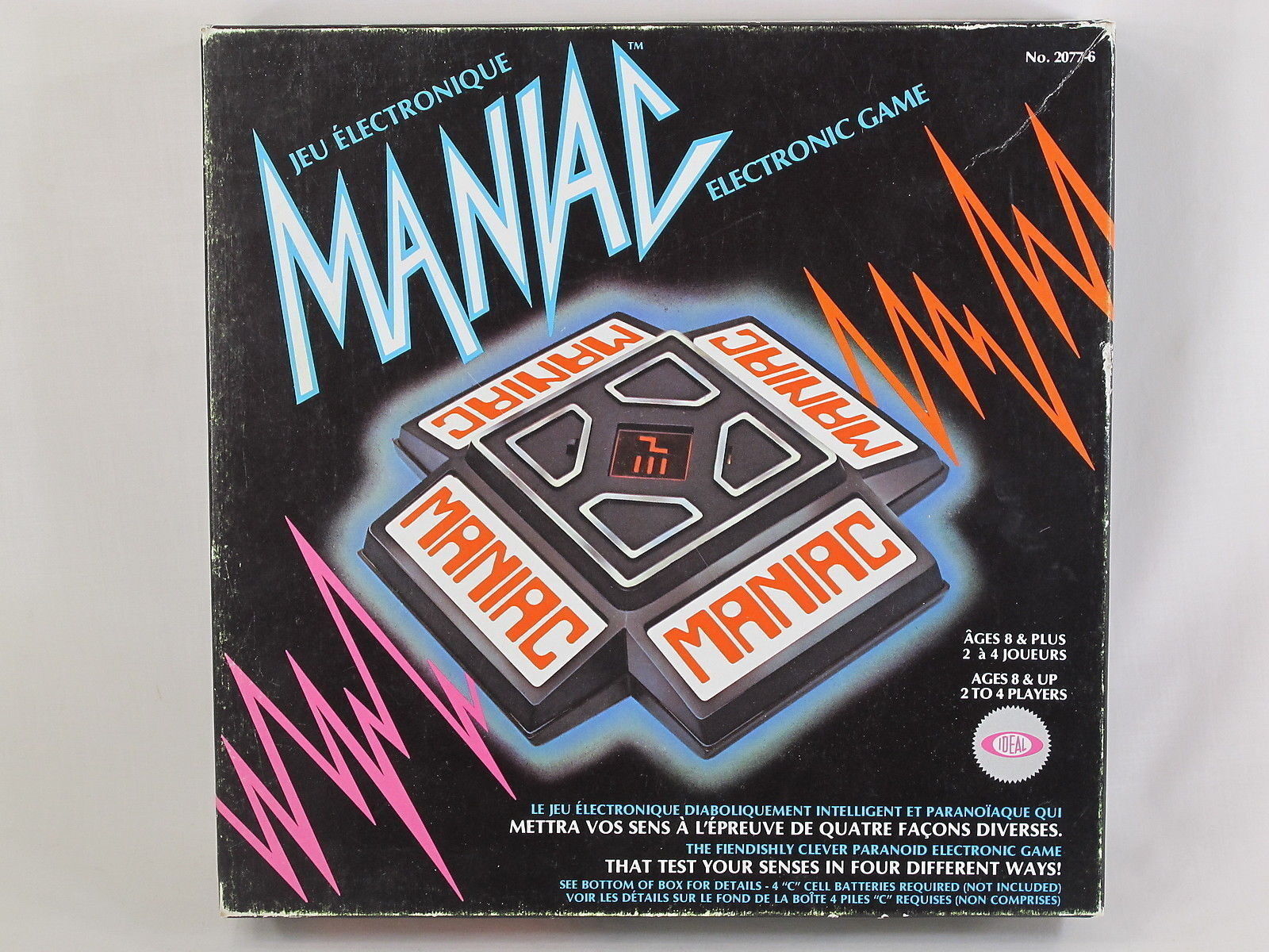 maniac electronic game