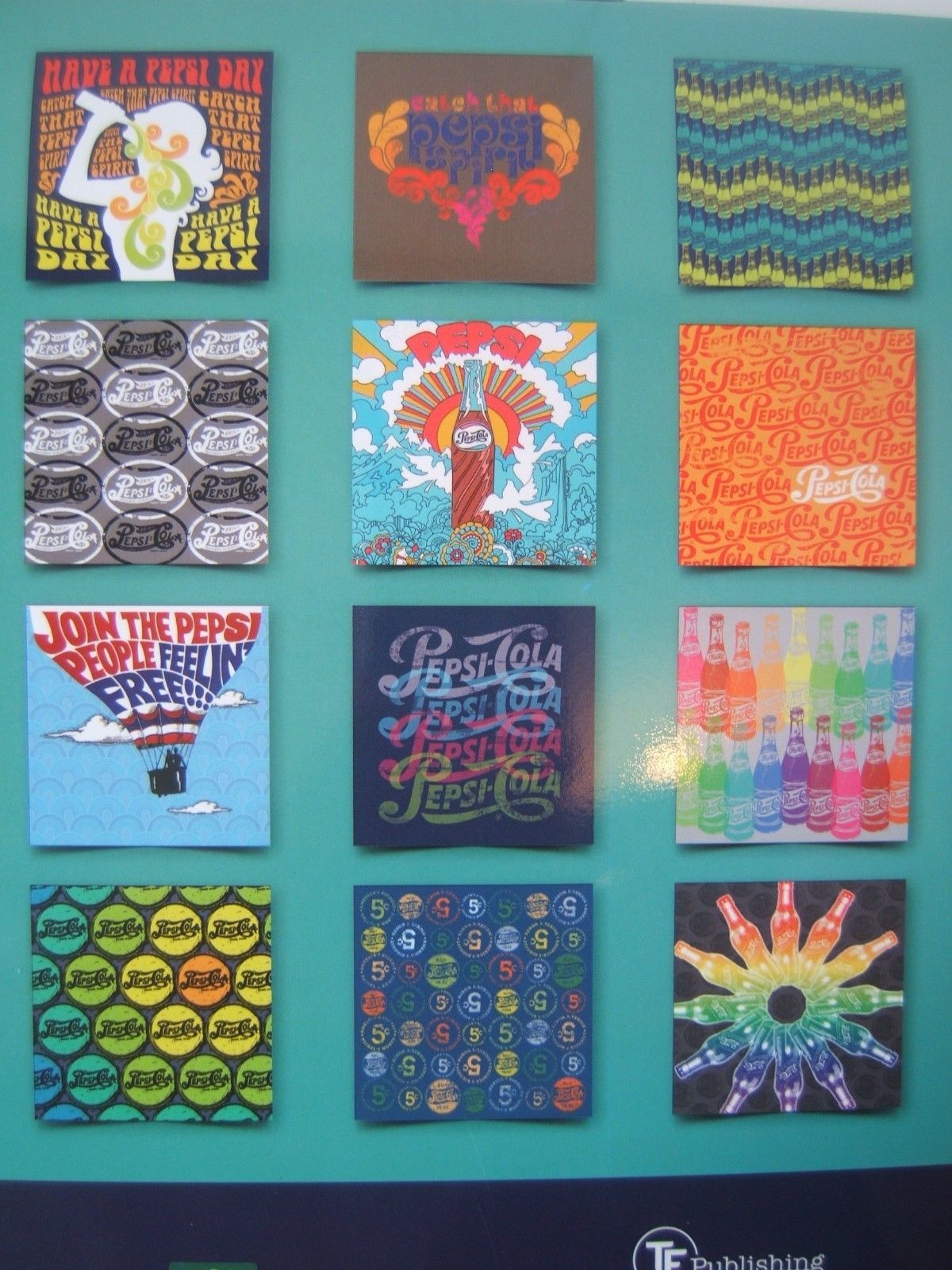 2015 Pepsi Wall Calendar Cola Soda Pop Beverage Advertising 1980Last