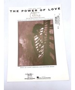 Power Of Love 1986 CELINE DION Vintage Sheet Music Piano Vocal Guitar - $9.90