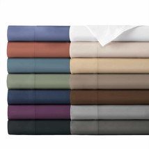SUPER SOFT 6 PIECE DEEP POCKET BED SHEET SET in FULL QUEEN KING & CAL KING SIZE image 2