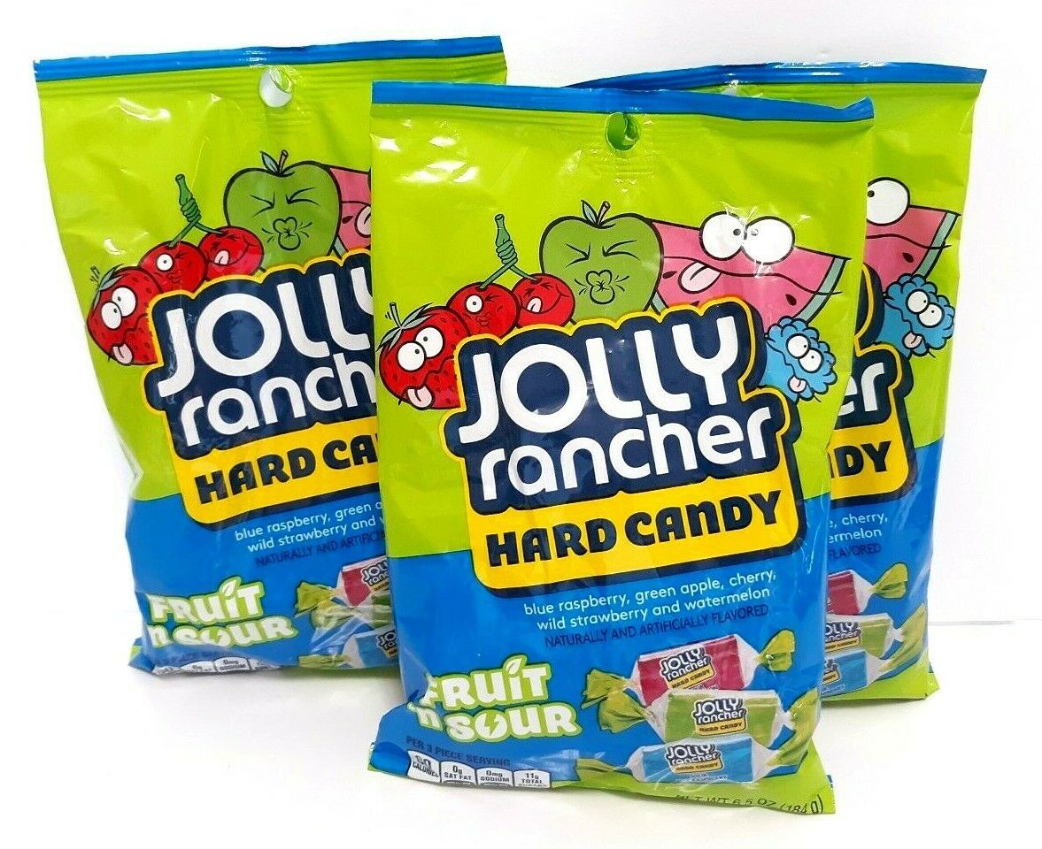 Jolly Rancher Hard Candy, Fruit And Sour, 6.5 Ounce (pack Of 3) - Other 