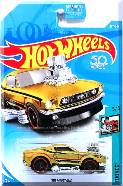 hot wheels tooned 68 mustang