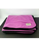LL Bean Waterproof Outdoor Blanket Purple 58&quot; x 72&quot;  RN71341 - $49.49